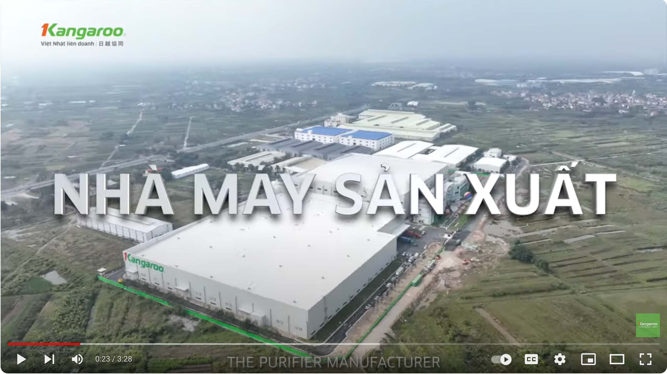 Kangaroo Factory Set Vietnam Records For Biggest Water Purifier Factory